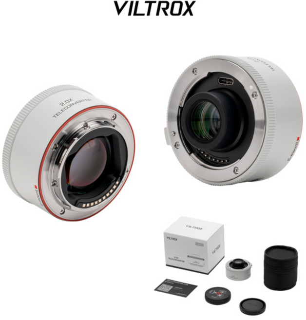 소니 2X 망원 자동 초점용 Viltrox TC-2.0X 텔레컨버터 EXIF 전송 기능 방진 처리 야외 망원 촬영용, [01] 옵션1
