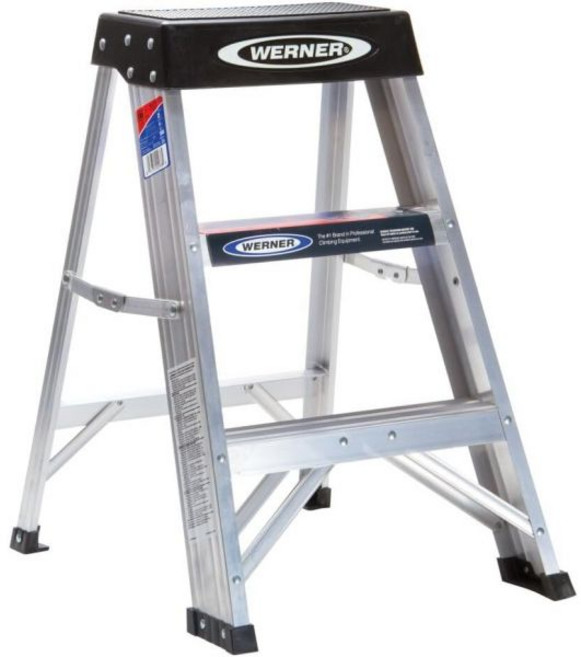 다용도 2단 드라비나 스툴 사다리 조립식 발판 나무 벽 에스칼레라 알루미늄 실내 가구, 02 Style1