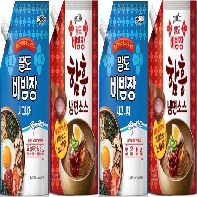 팔도 함흥 냉면소스 팔도 비빔장 시그니처 양념 소스, 2개, 3kg