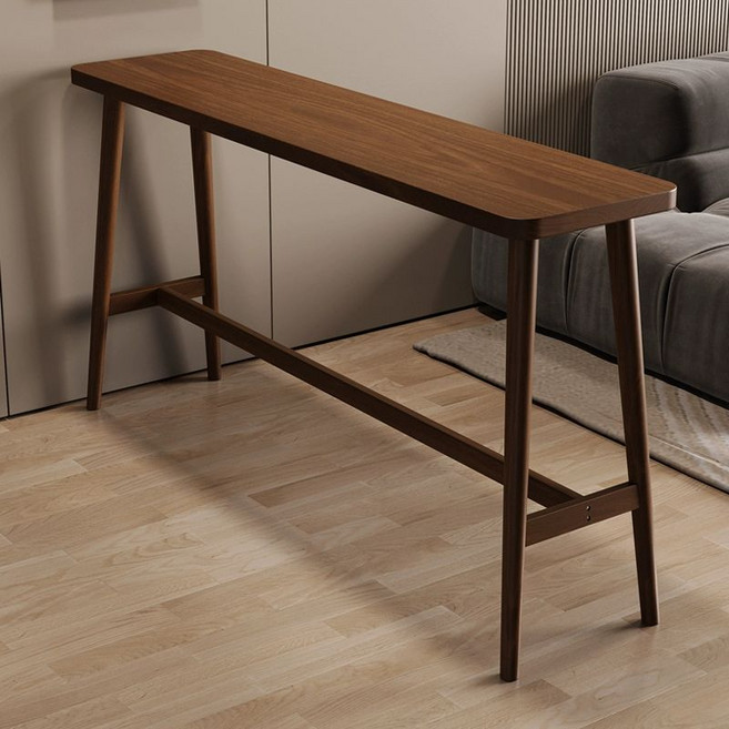 원목 바 의자 체어 벤치 아일랜드 식탁 스툴, 프레임 구조, 통합 설치 포함, 120x45x100 3cm 화이트애쉬