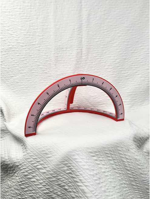 볼링볼 쿼터스케일 레이아웃 곡자 볼링공 프로샵 지공, 1개, 레드