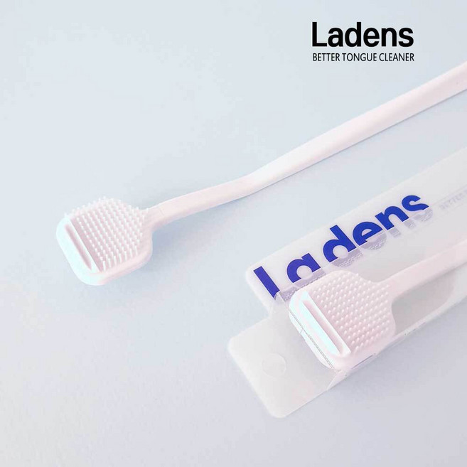 라덴스 베럴 듀얼 혀크리너 색상 화이트 구강관리, 25g, 1개