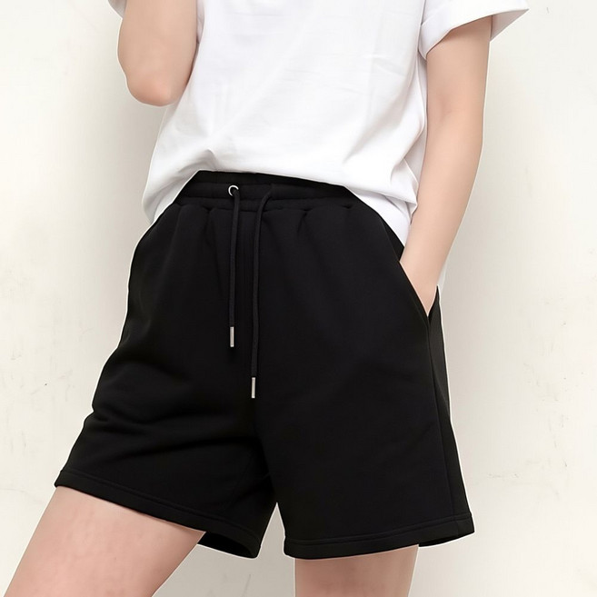 바이제제 여성 반바지 여름 밴딩 3부 숏팬츠