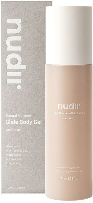 누디르 내추럴 모이스처 글라이드 바디 젤, 100ml, 1개