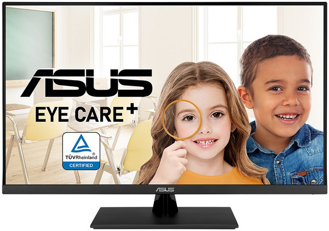 ASUS EYECARE VP327Q 32인치 4K UHD 시력보호 사무용 모니터, 80cm