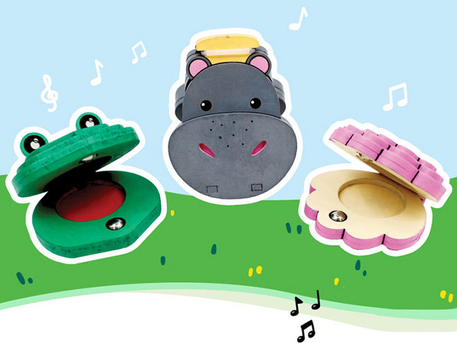 내가 꾸미는 동물 캐스터네츠 악기 만들기, 조개