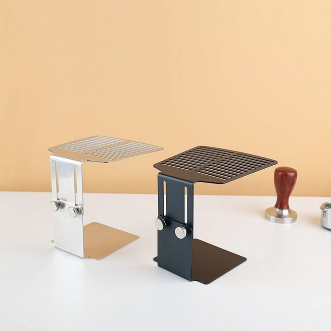 커피 저울 높이조절 받침대 샷잔 스탠드 거치대 puu+05074iE, 블랙, 본상품선택