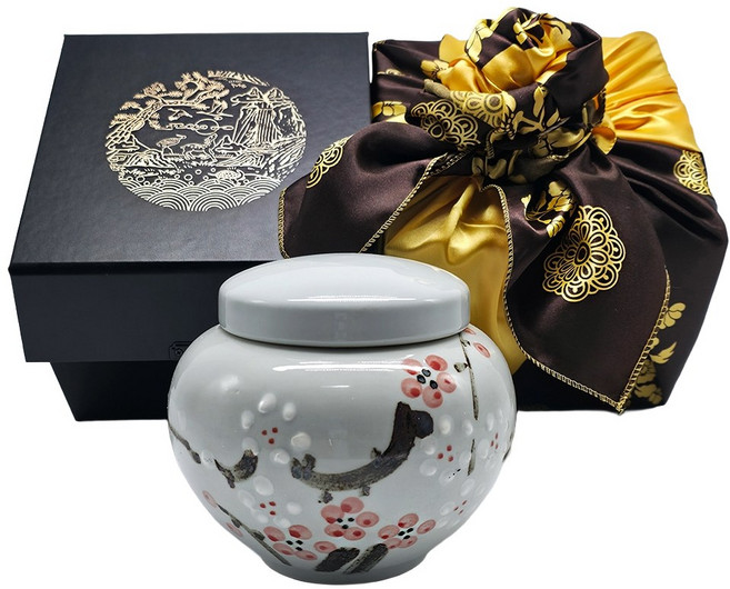 청밀당 도자기 꿀 1.2kg 고급 명품 케이스 국내산 선물세트, 1개