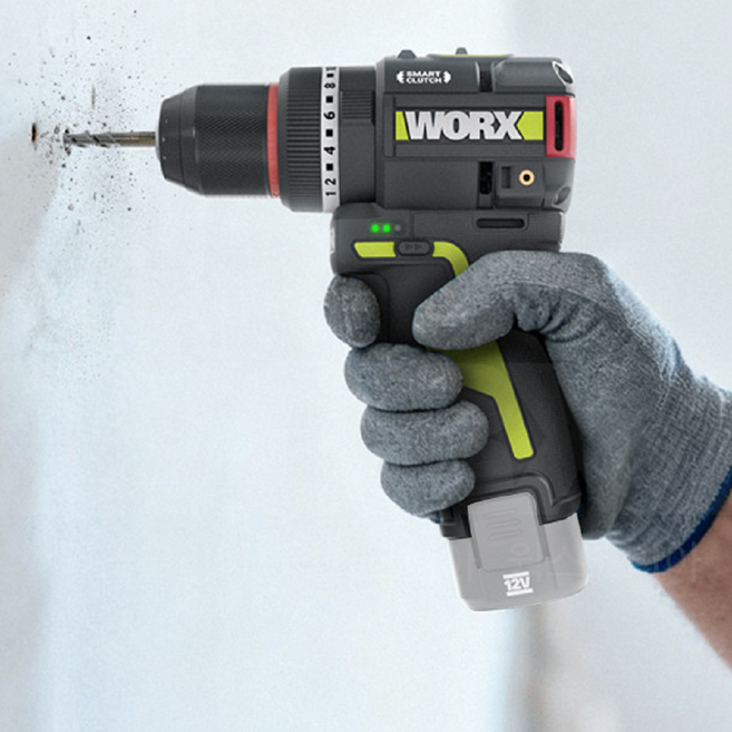 웍스 토크 속도 조절 스마트클러치 해머 드릴링 스크류드라이버 3IN1 드릴 WU135T 풀세트(배터리 2개 + 충전기 1개), 1세트