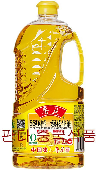 <킹콩푸드>루화 땅콩기름 중국식품 2.5L, 1개