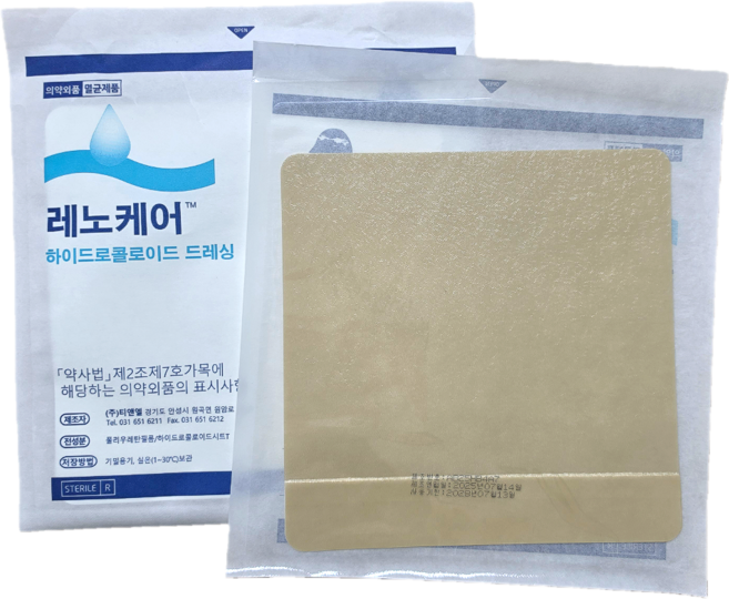 레노케어씬 재생밴드 창상피복재 여드름패치 20x20cm, 1개