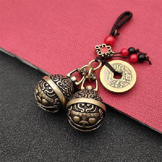 무당방울 열쇠고리 휴대용 신주 장식 부적 퇴마 무속인 소품 왕방울 무속용품, 3. C타입(이미지 참조)