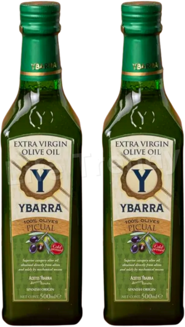 YBARRA 이바라 피쿠알 엑스트라버진 올리브오일, 2개, 500ml