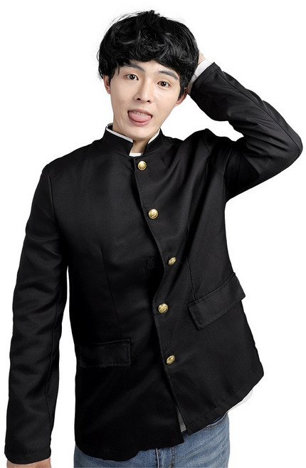 7080남자교복상의 옛날 복고패션 코스프레