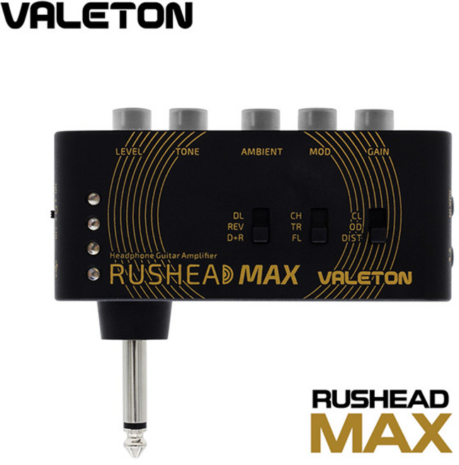 Valeton Rushead Max / 헤드폰&이어폰 포켓 미니 앰프 (RH-100), 내용참조, *