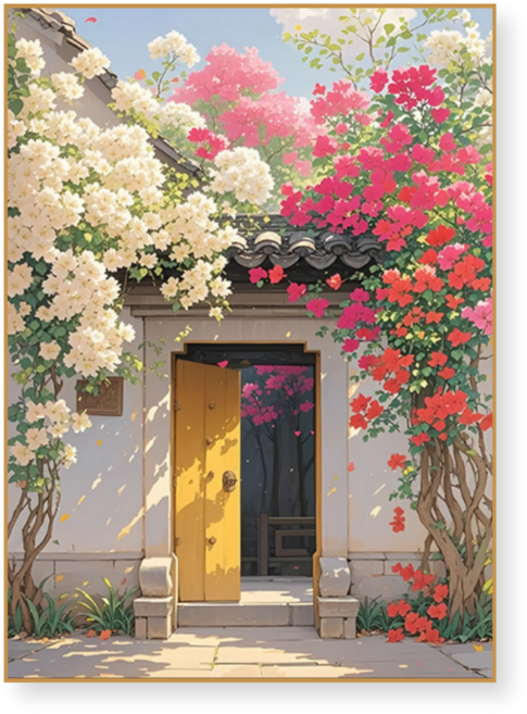 무스앤코 DIY 명화그리기 유화 그림 그리기 아크릴화 물감놀이, 30cm*40cm, F타입, 1개