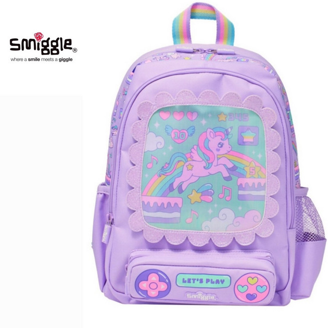 스미글 유니콘 라일락 백팩