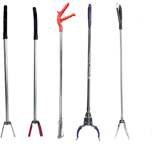 국산 해루질집게 다용도집게 신발정리 악어이빨 신발집게 스텐집게, 선택.4 아치형 집게, 72cm, 1개