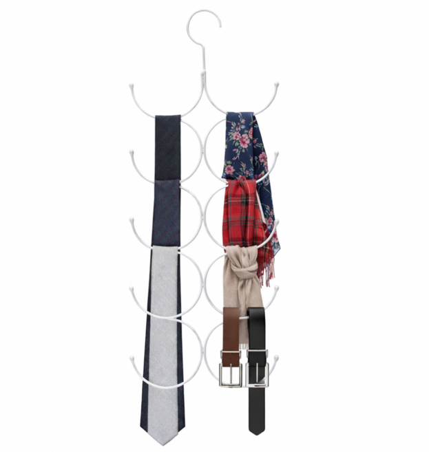 카사비바 멀티 악세사리 걸이 옷걸이, 화이트, 1개