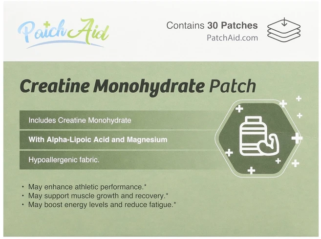 PatchAid 크레아틴 일수화물 패치 30매141543원산지:기타, PatchAid, 크레아틴 일수화물 패치, 30매141 - 쿠팡