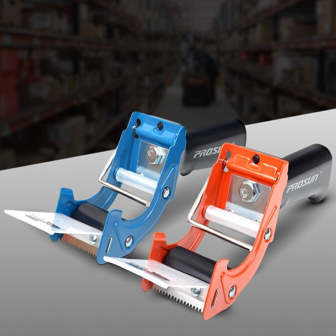 바이리모 뛰어난 절삭력 프리미엄 박스 테이프 커터기 2개입, 칼날 63mm, 1세트