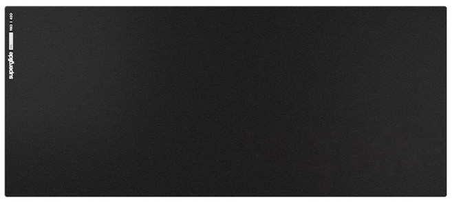 펄사 슈퍼글라이드 유리 마우스패드 XXL, 블랙 XXL (SGPXXLB2), 1개