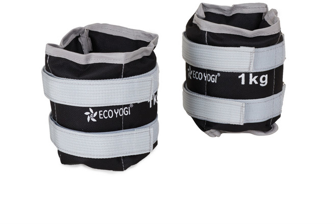 에코요기 모래주머니0.5kg-6kg 중량밴드, (1kg / 2개), 2kg 세트