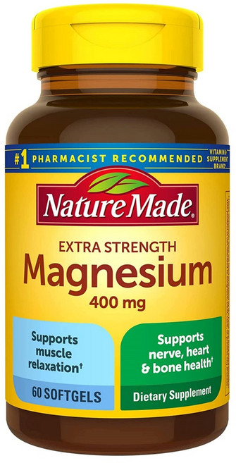 네이처메이드 산화 마그네슘 400mg 60소프트젤, 1개, 60