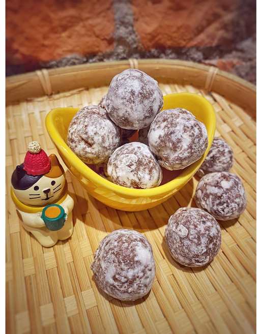 麵麵茶茶 紅豆丸 古早味糖果 台灣國民小點心, 1個