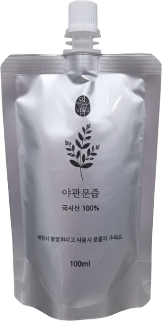 일품자연 야관문즙 진액 100ml x 10팩 스파우트 파우치 야관문 효능 효과, 10개