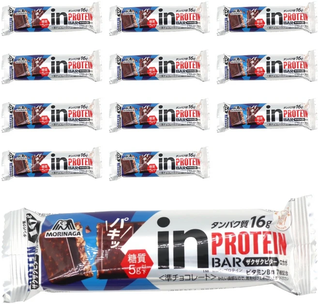 모리나가 인 프로틴 바 크런치 비터, 12개 - 쿠팡