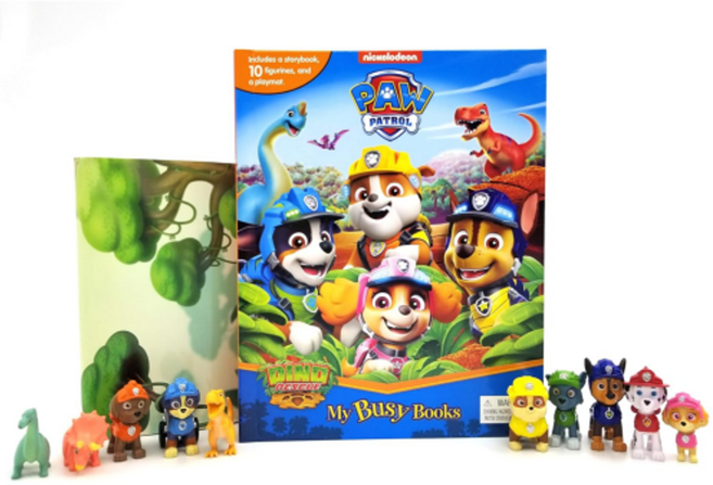 LANGUAGE WORLD My Busy Books: Paw Patrol Dino Rescue 187157, NONE