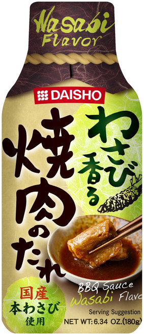 다이쇼 와사비향이 나는 야키니쿠 양념, 1개, 180g
