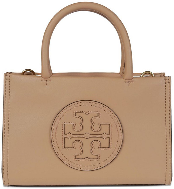 토리 버치 로고 아플리케 엘라 바이오 미니 토트 백