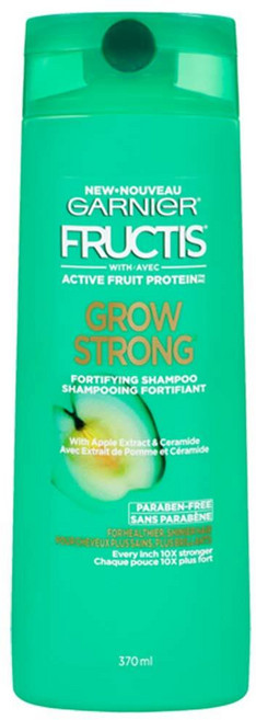 Garnier Fructis Grow Strong Fortifying Shampoo 300ml(12온스) (2팩), 300ml