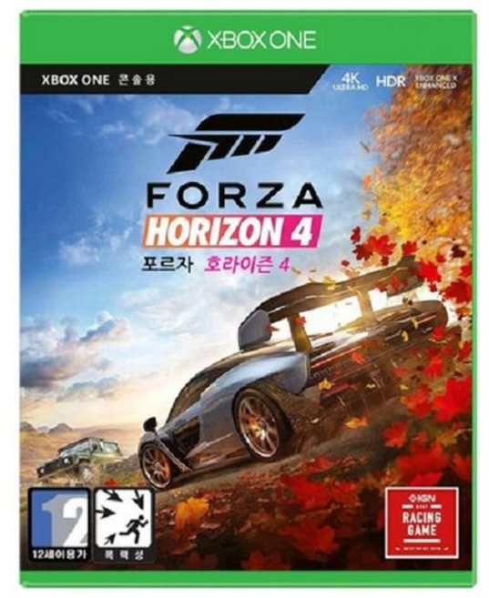 포르자 호라이즌 4 XBOX ONE 정품 타이틀 (한글판)