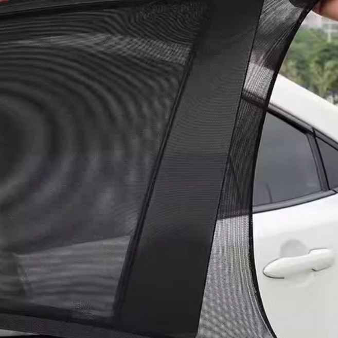 i40 방충창문가리개 메쉬망 운전석 조수석 뒷좌석 모기장 차박캠핑 낚시, 본상품선택, 승용차 앞좌석용 2P