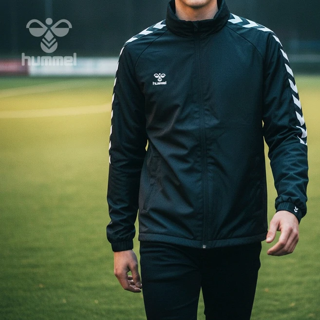 덴마크 풀집업 쉐브론 전사 바람막이 축구 풋살 러닝 쟈켓 - 쿠팡