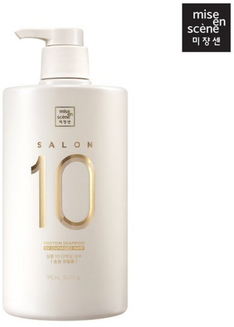 미쟝센 살롱10 단백질 샴푸 1입(옵션) 990ml, 1