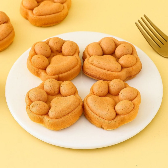 발바닥케이크 개별포장 30개 70개 부드러운 귀여운 계란빵 와플 중국빵 아침식사대용 간식