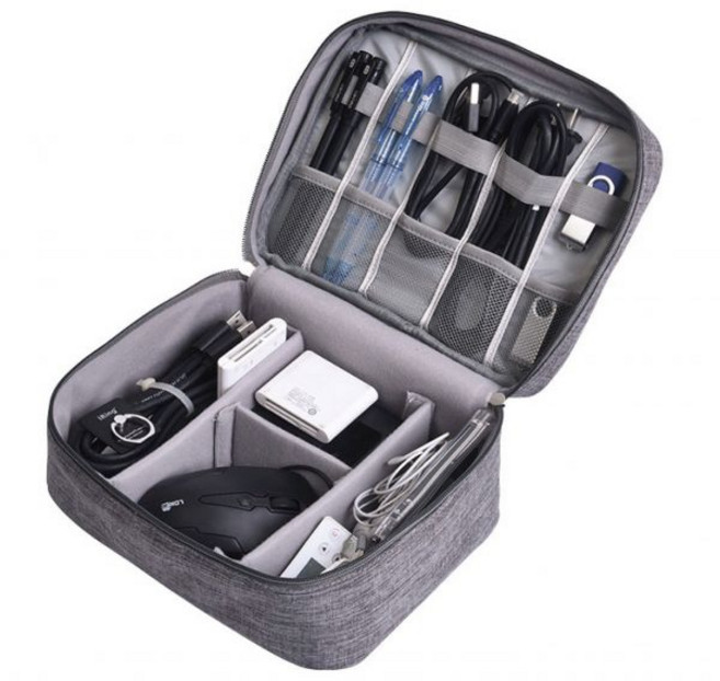 오네뜨 휴대용 디지털 파우치 충전기 usb 케이블 메모리