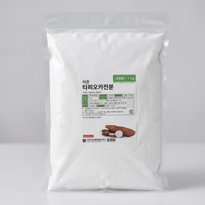이든 타피오카전분, 1kg, 1개