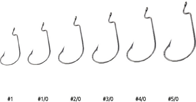 다미끼 와이드 갭 훅 배스 광어 루어낚시바늘 다운샷, 1개