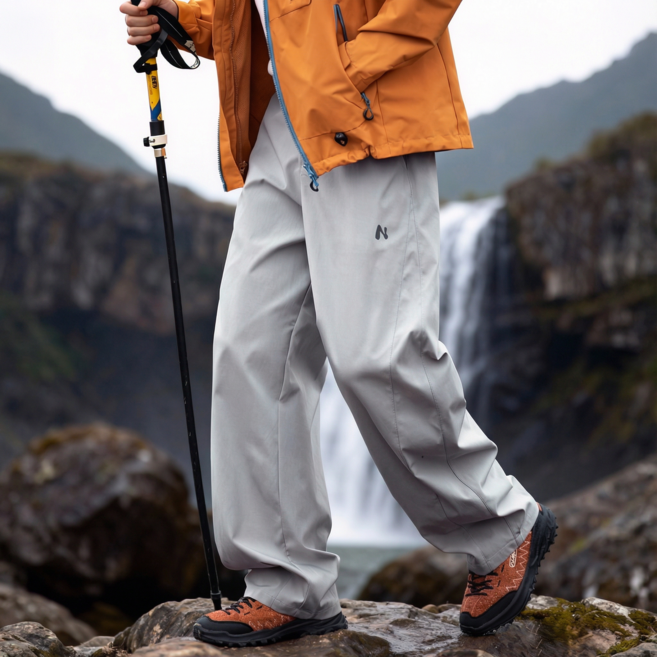 HANYO 남성 방수 아웃도어 작업복 카고 포켓 팬츠 롱팬츠