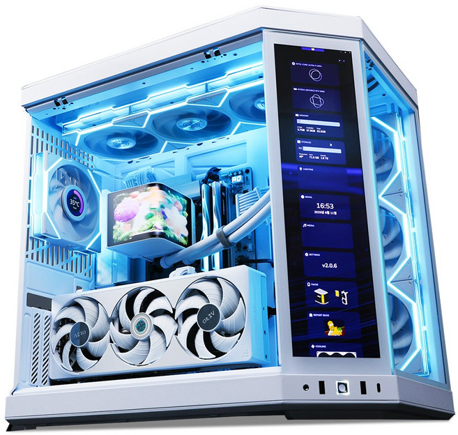 몬스타 PC HYTE Y70 고사양 영상편집 스텔라블레이드 게이밍 조립 컴퓨터 스타, Free DOS, 2TB, 64GB, 지포스 RTX 5080, U9-285K