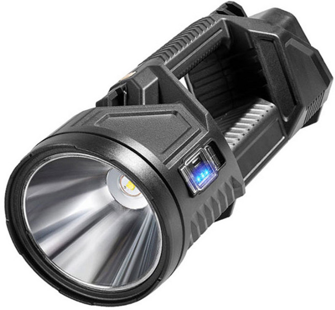 대형 XHP70 서치라이트 손전등 W5161-1, 1개