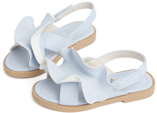 달콩슈 여아용 나풀나풀 리본 장식 샌들 DKD508