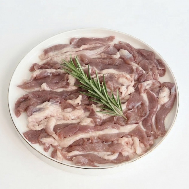 생오리 슬라이스 냉장 국내산 오리고기, 1개, 500g