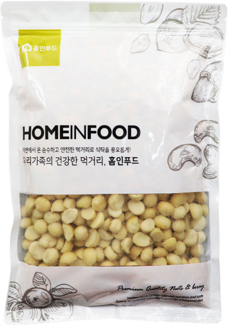 홈인푸드 마카다미아, 1kg, 1개