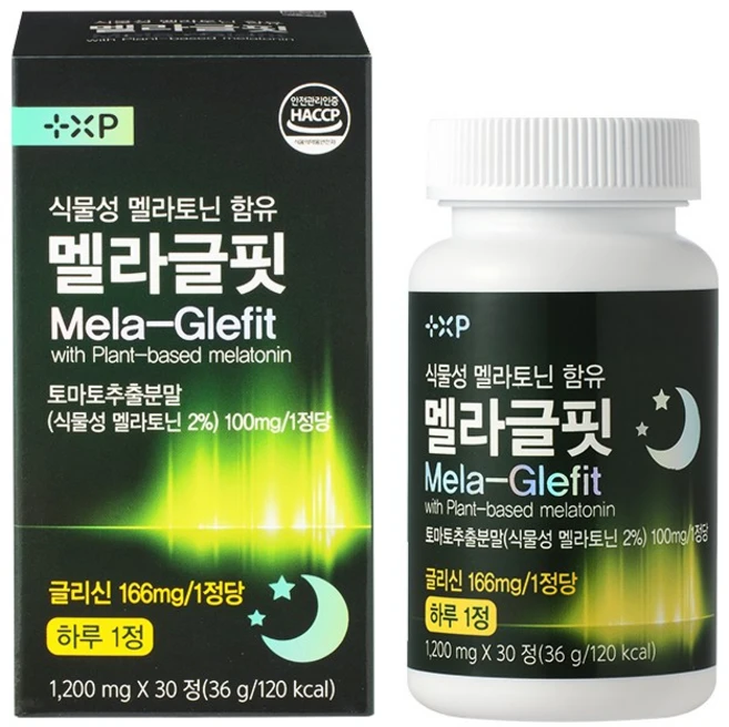 멜라글리핏 멜라글리신과 동일성분 멜라토닌! 플러스엑스팜x비타민하우스 단골 영양제, 1개, 30회분 - 쿠팡